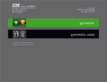 Tablet Screenshot of gtk.si